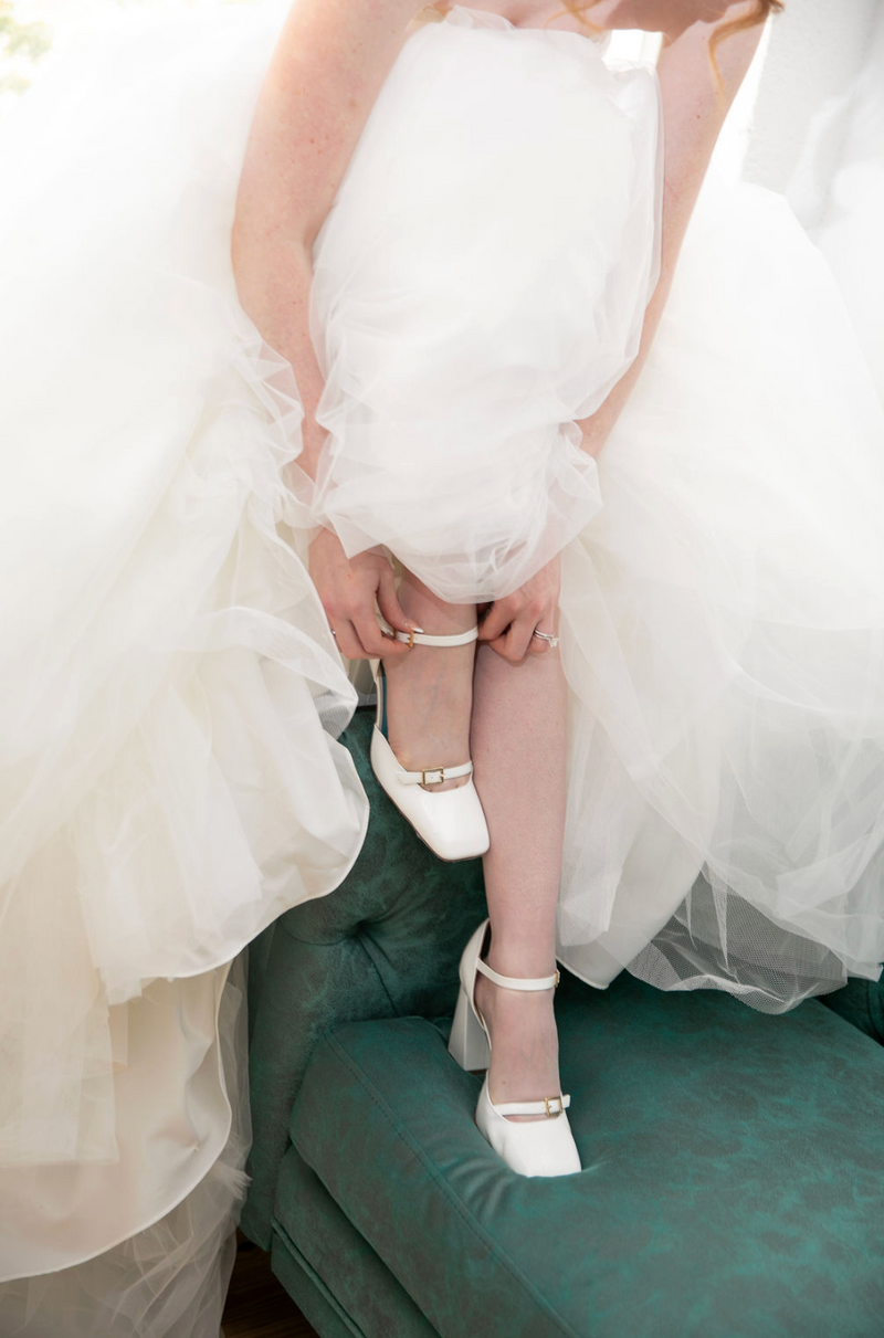 Statement Bridal Footwear: Valentina Rangoni in “Something Sacred” Editorial