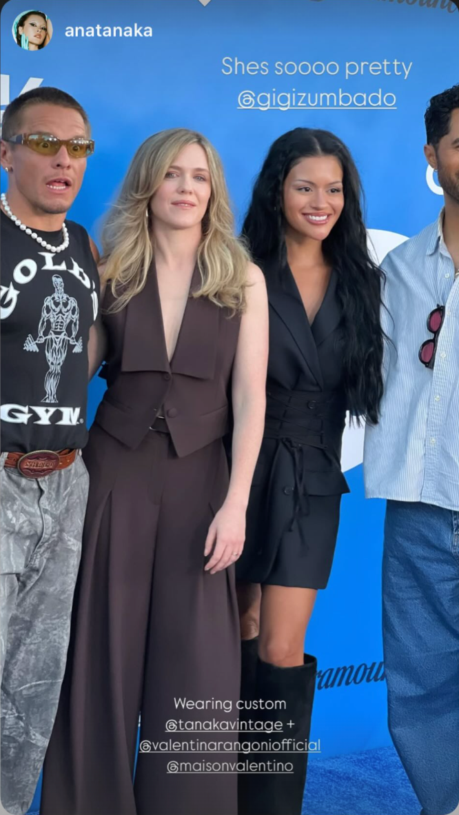 Ana Tanaka Wearing Valentina Rangoni