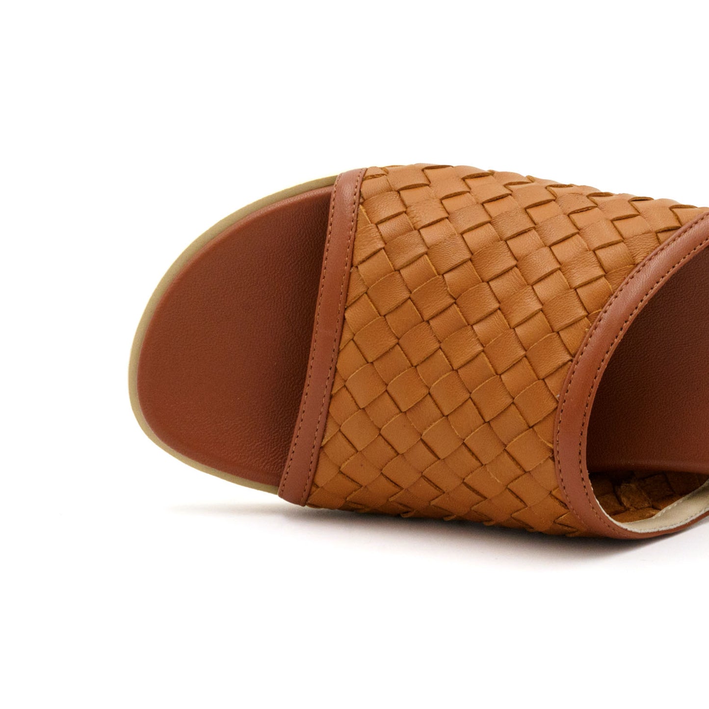 Barca Cuoio Woven Comfort Mule