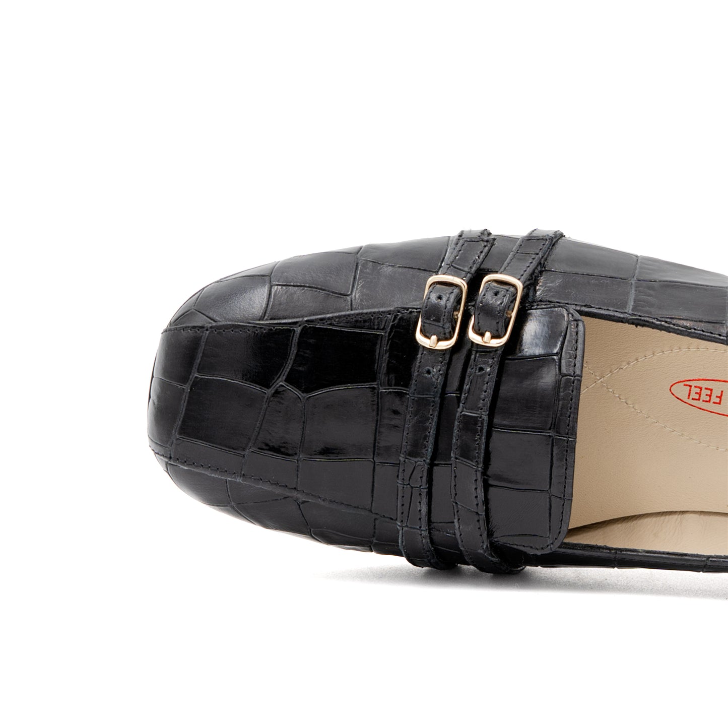 Basilisco Pump Nero Cocco Bengal