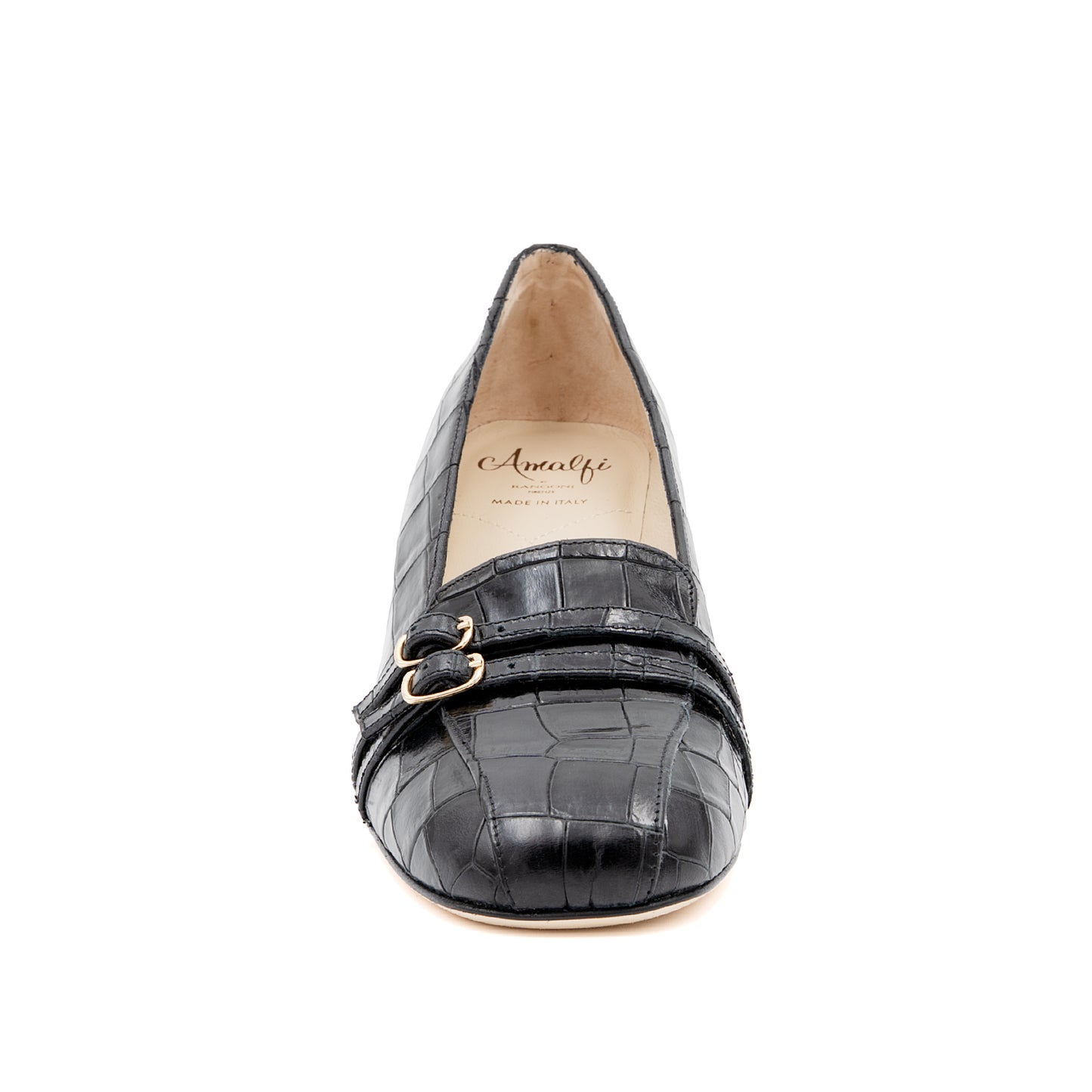 Basilisco Pump Nero Cocco Bengal
