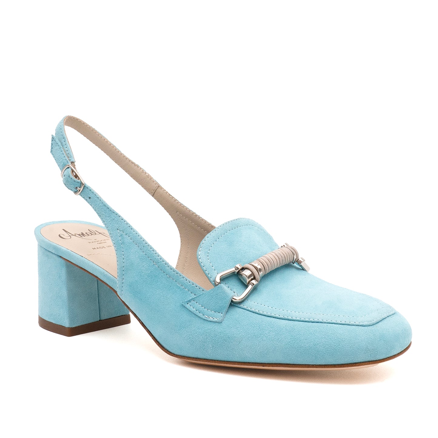 Bormio Sling Orn Aqua Cashmere