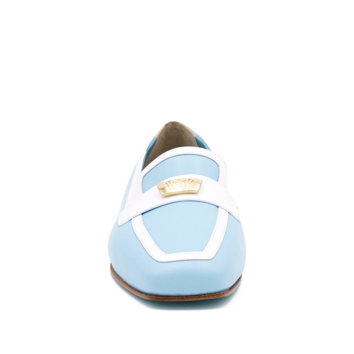 Briseide Flat Loafer with Logo Bit
