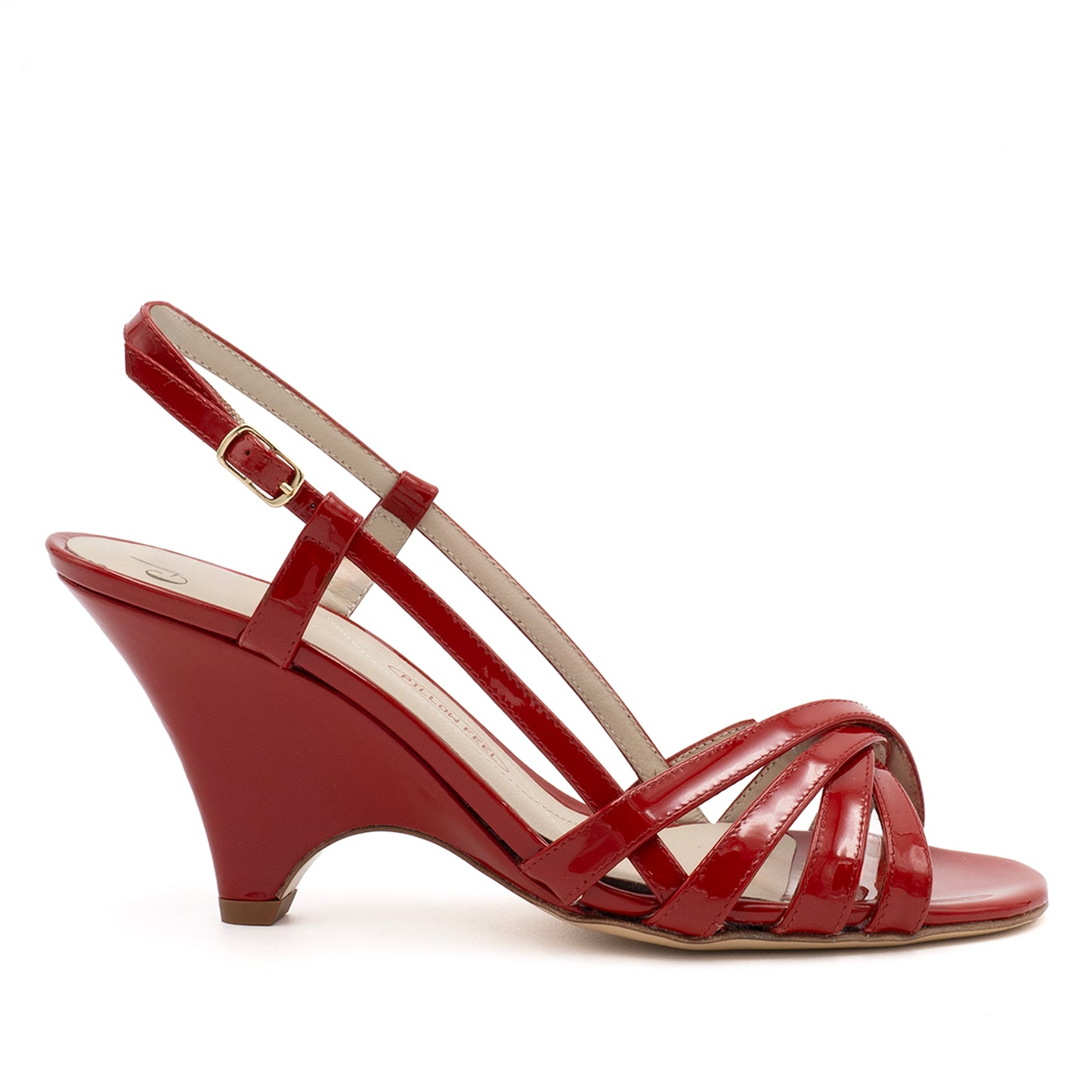 Camogli Stp Slin Red Patent