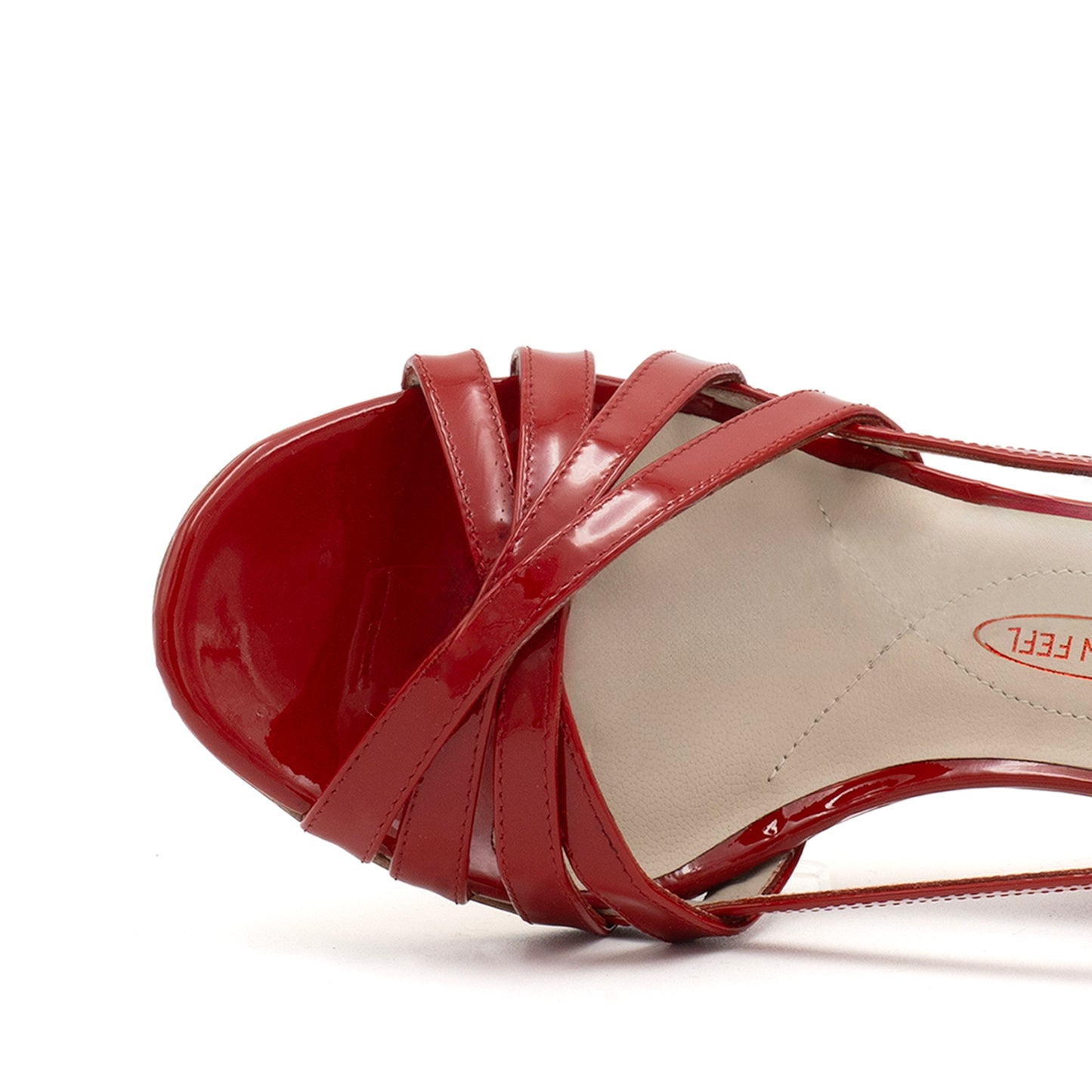 Camogli Stp Slin Red Patent