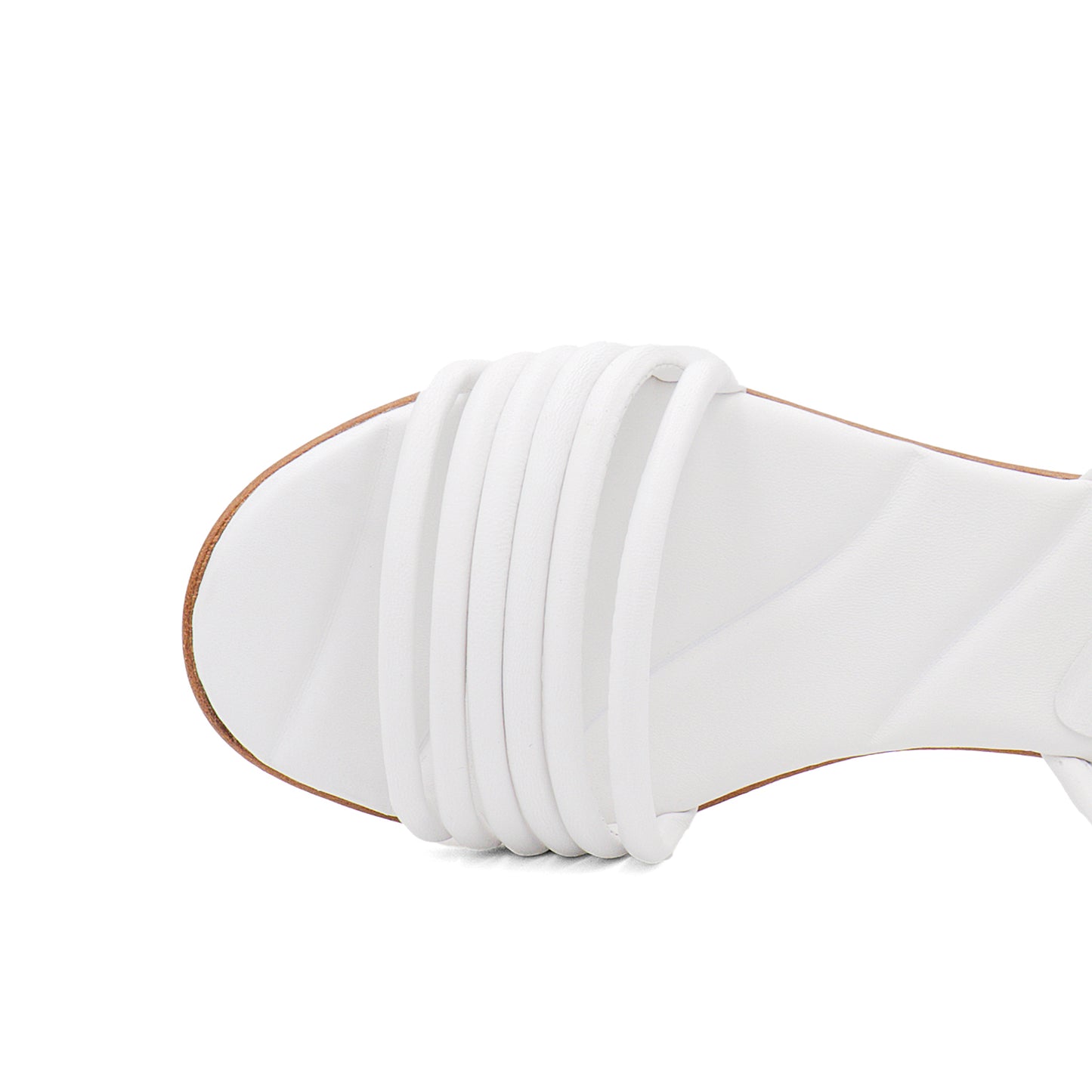 Barocco Quarter Strap White