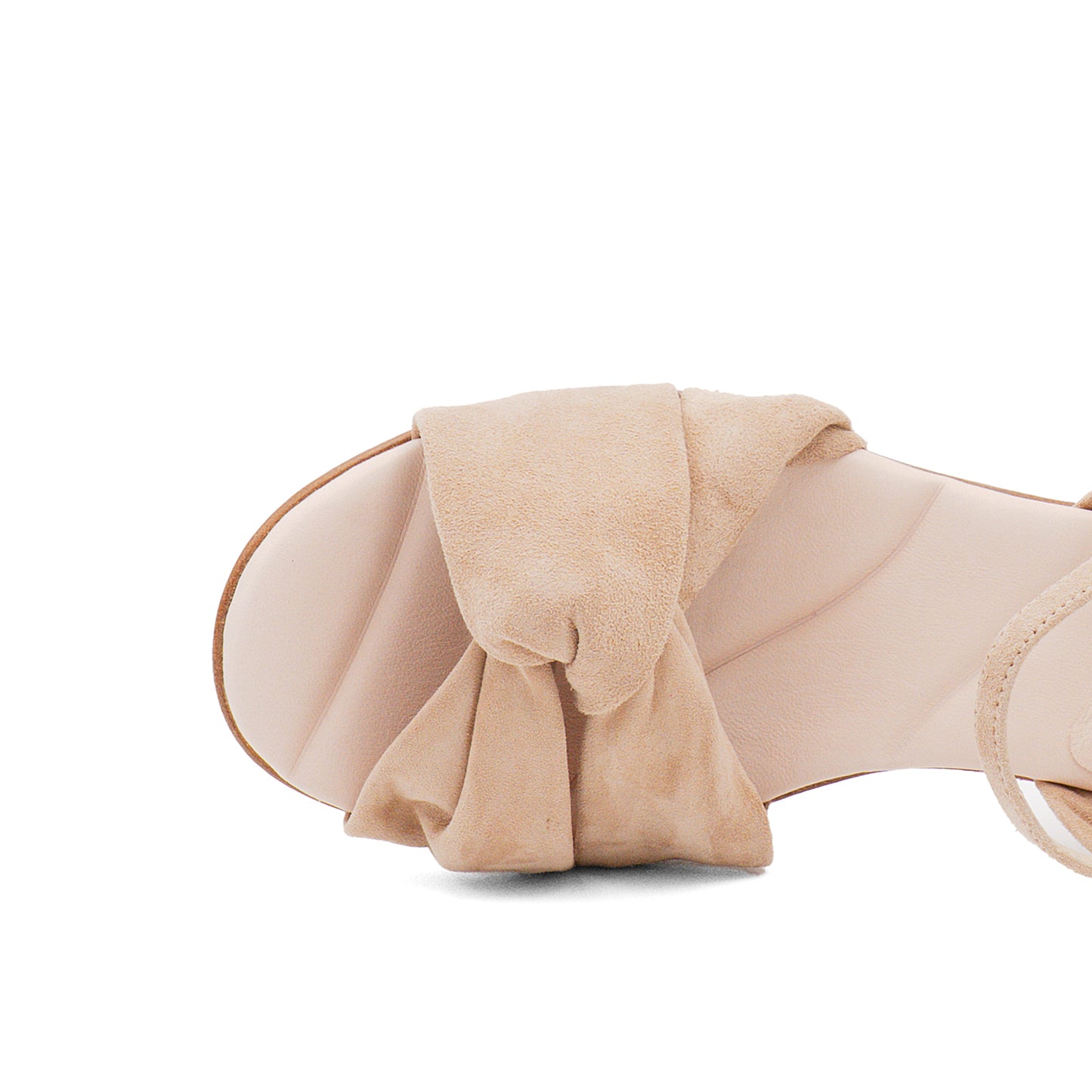 Ellisse Block Heel Nude