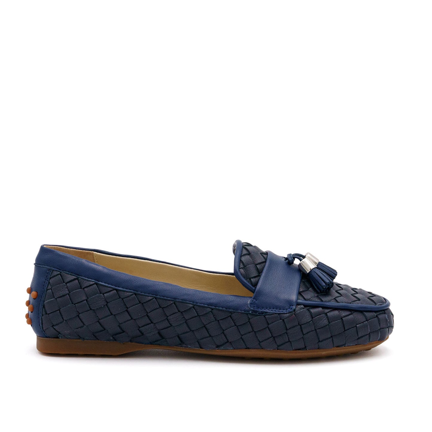 Danilo Woven Tas Peacot Blu Stuoia