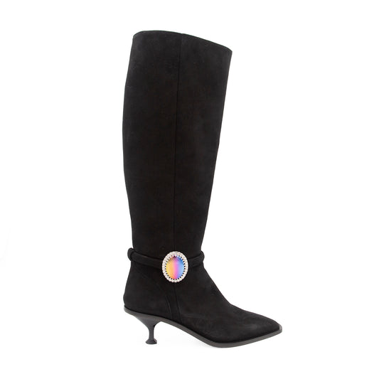 Diana Tall Boot Black Cashmere