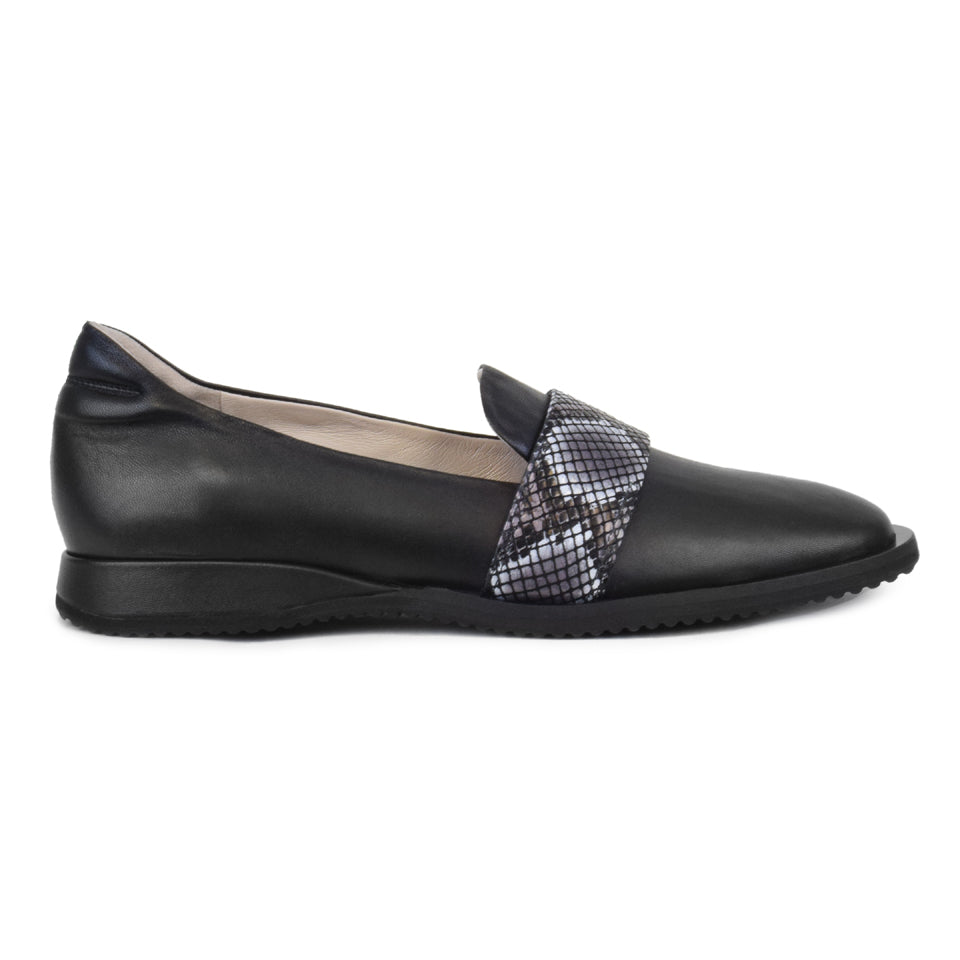 Elegante Loafer Blk Parm/Grizio *SALE ITEM* Reg Price $275