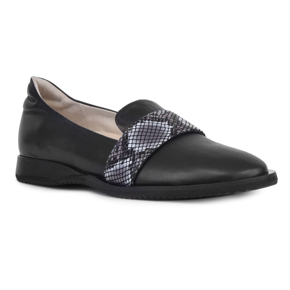 Elegante Loafer Blk Parm/Grizio *SALE ITEM* Reg Price $275