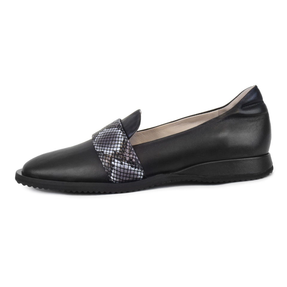 Elegante Loafer Blk Parm/Grizio *SALE ITEM* Reg Price $275