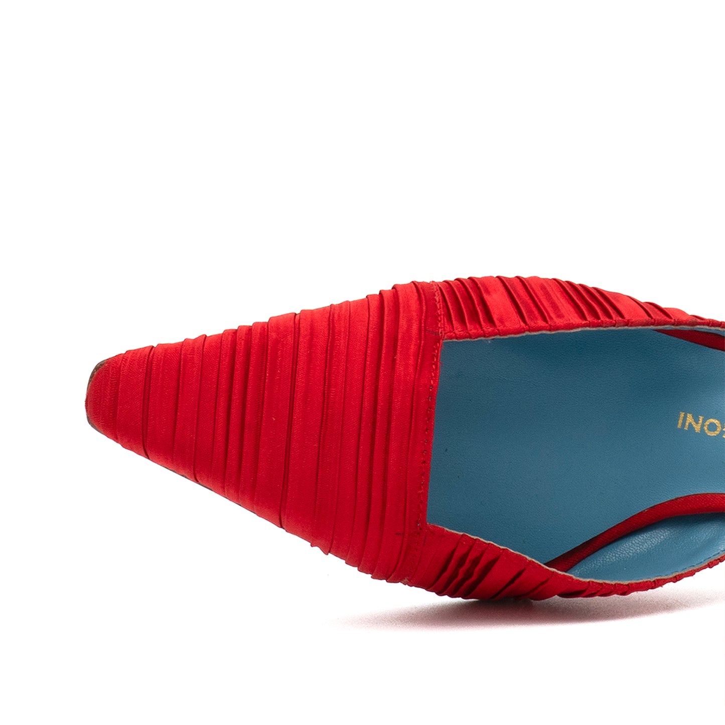 Fiona Ankl Wrap Red Raso Plisse