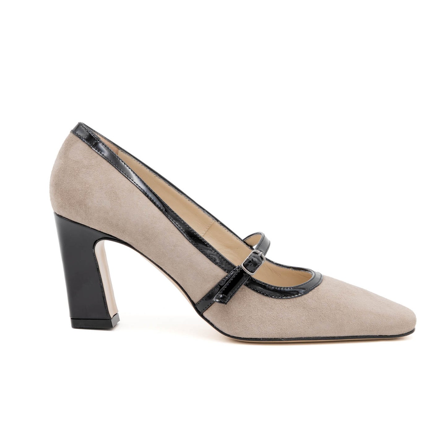 Flavio Pump/Stp Oat Cash/Blk Vern