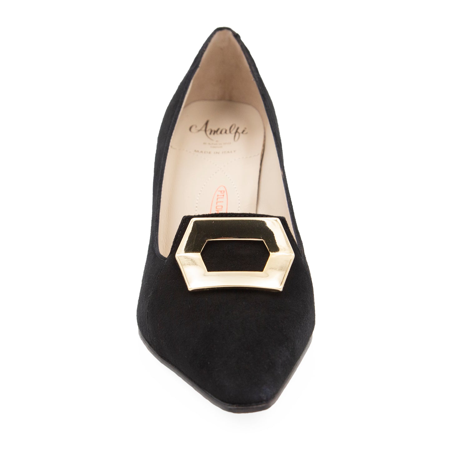 Istrice Pump Black Cashmere