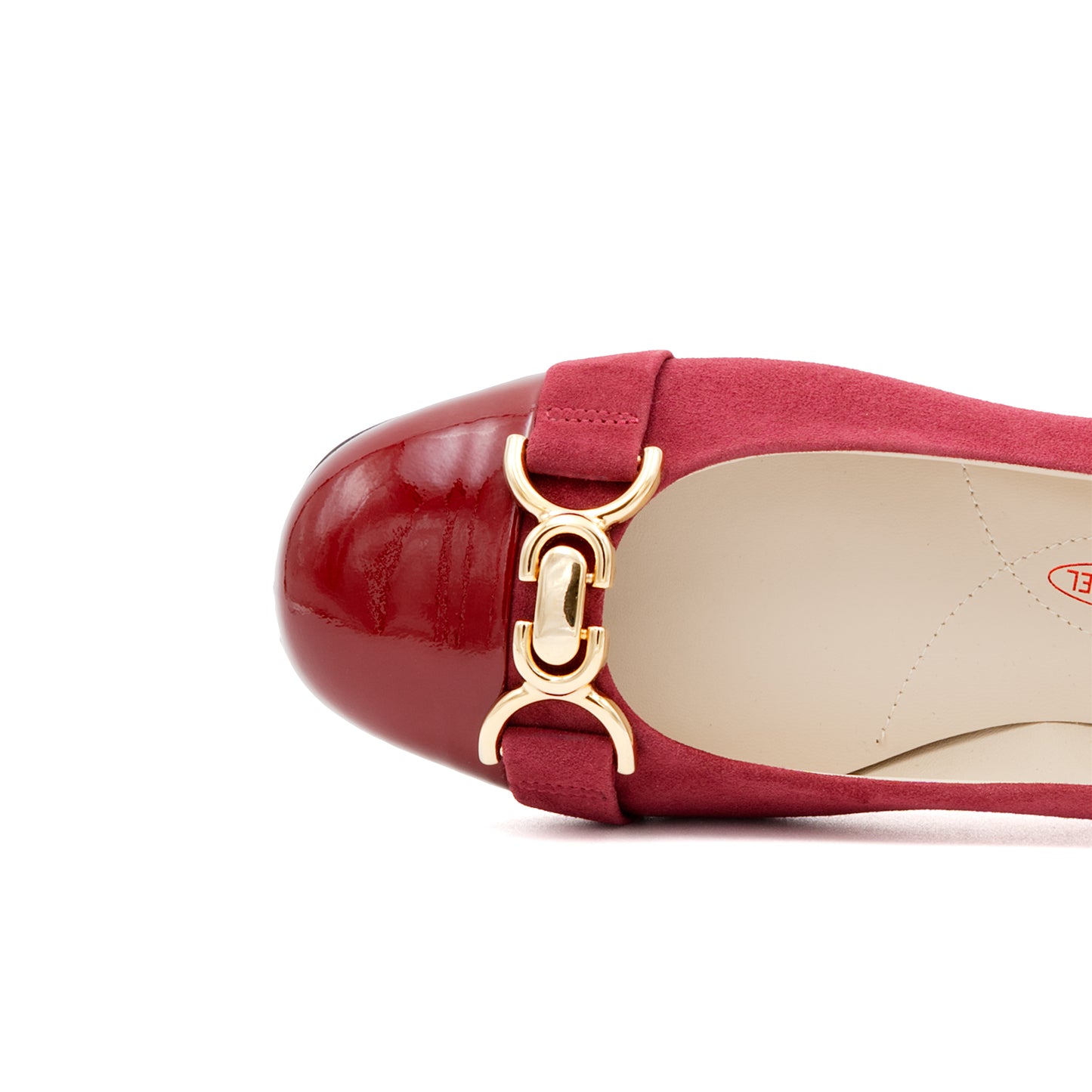 Miele Cap Toe/Or Cerise Cash/Verni