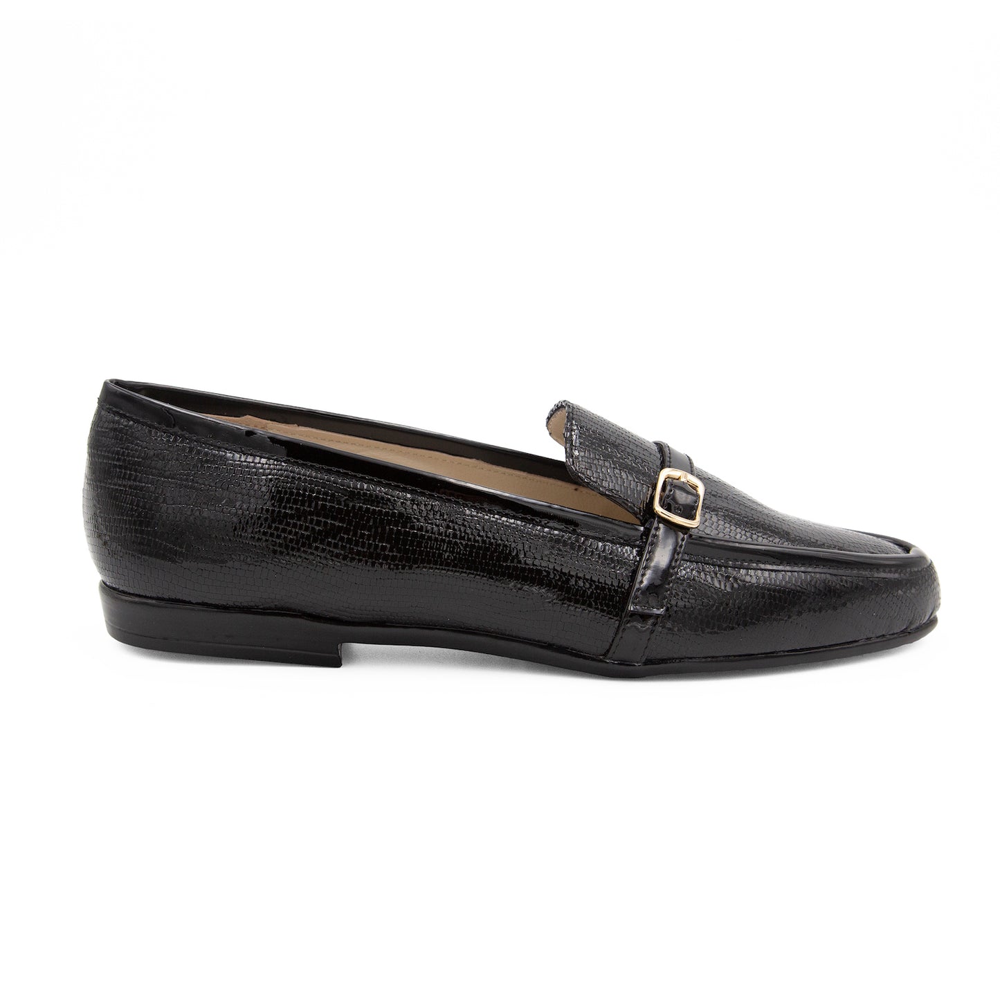 Okapi Loafer Blk Tgr/Blk Pat
