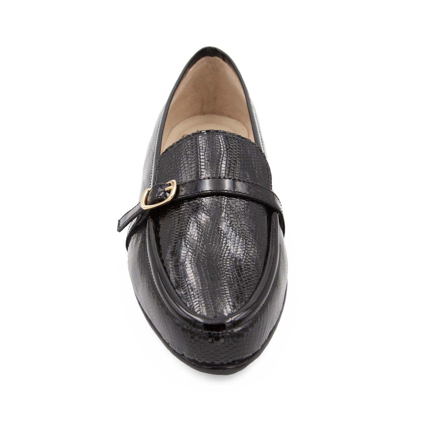 Okapi Loafer Blk Tgr/Blk Pat