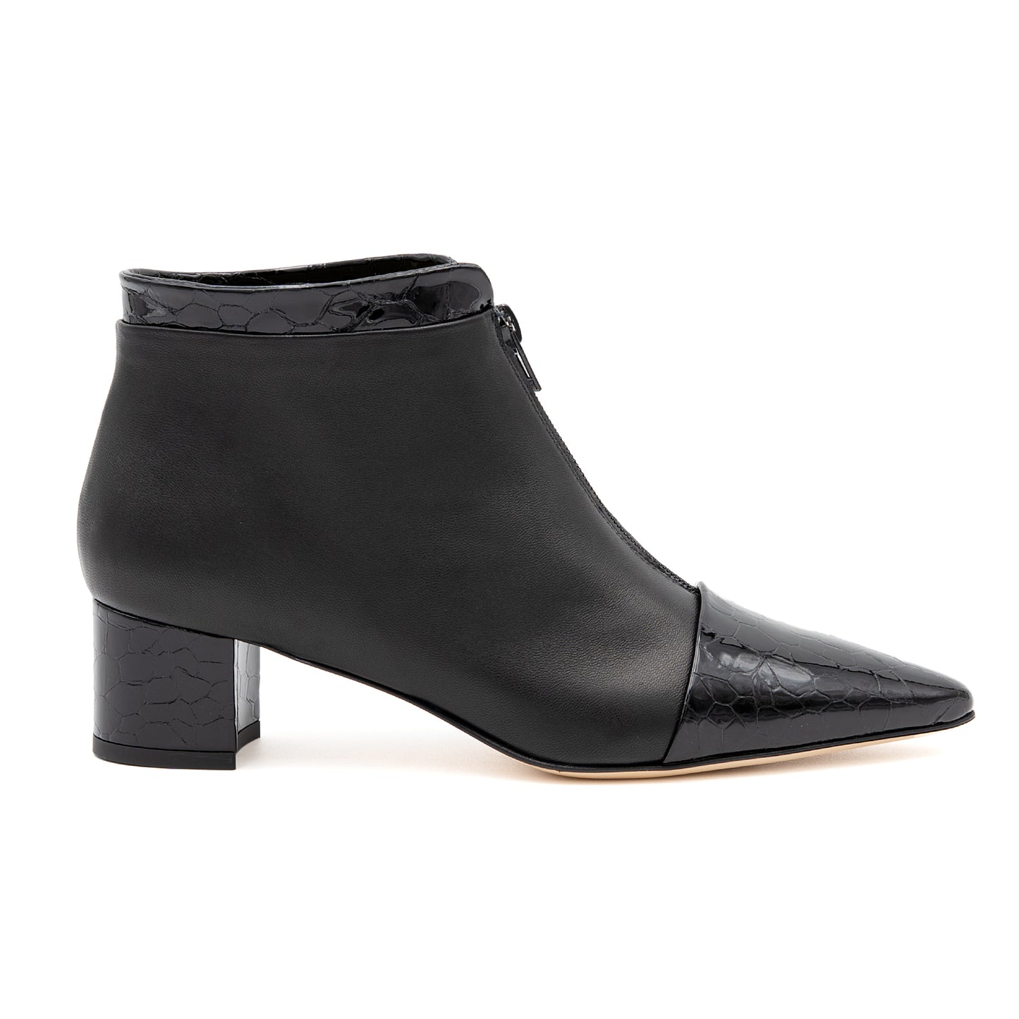 Petronio Ank Cap Black Parm/Corett