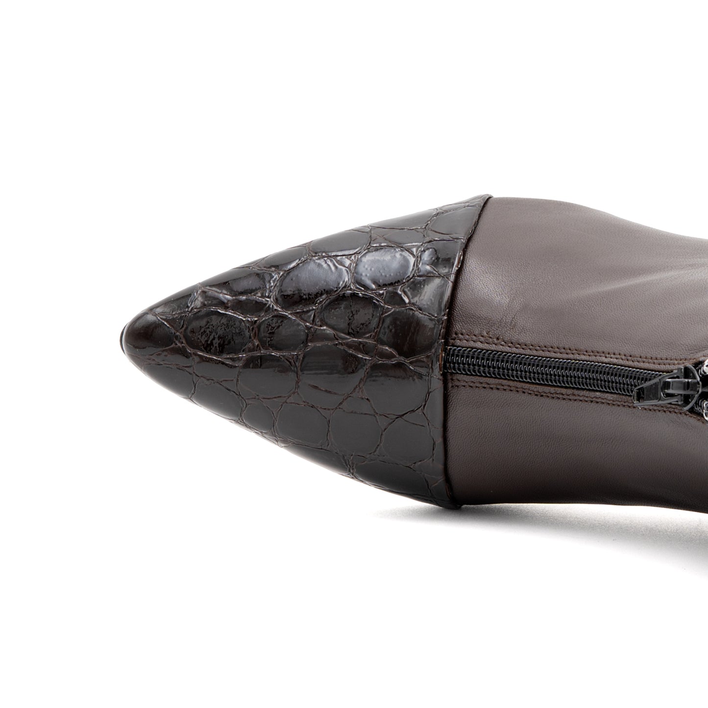 Petronio Ank Cap Dk Brn Parm/Moro