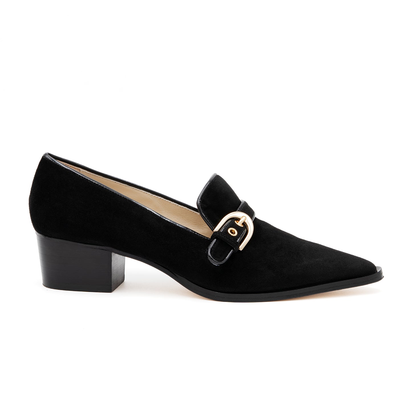 Publio Pump/Buck Black Cash/Vernic