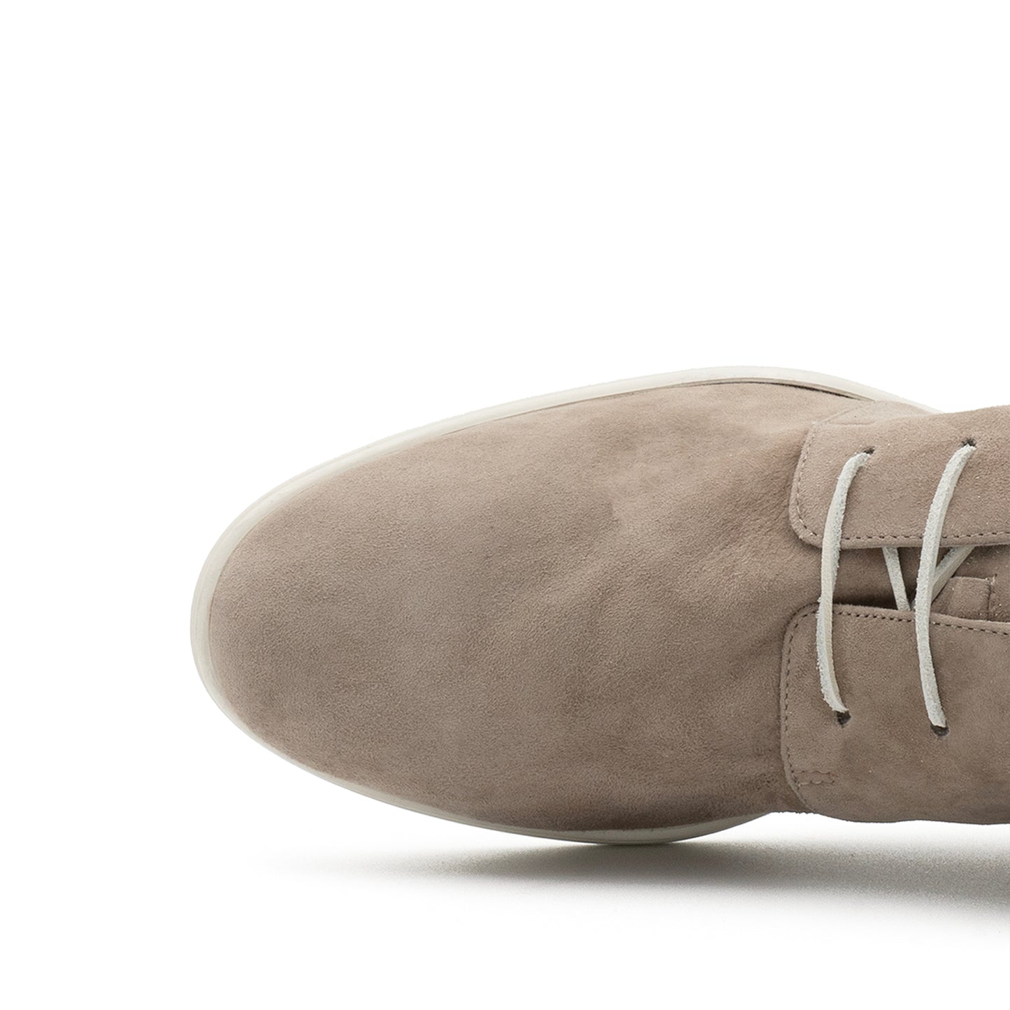 Remis Flat Tie Taupe Cashmere