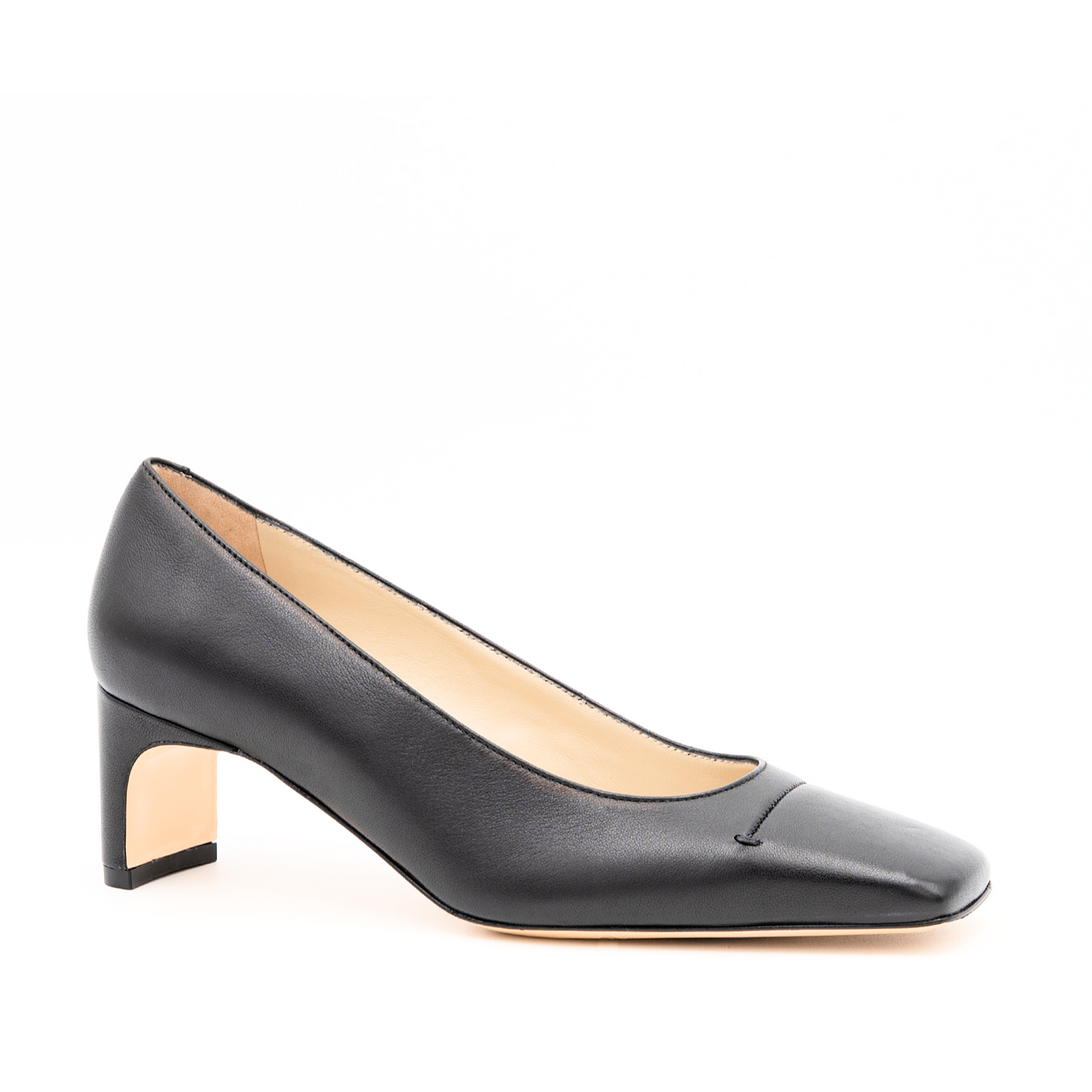Serapide Pump Black Parm