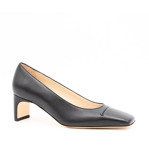 Serapide Pump Black Parm