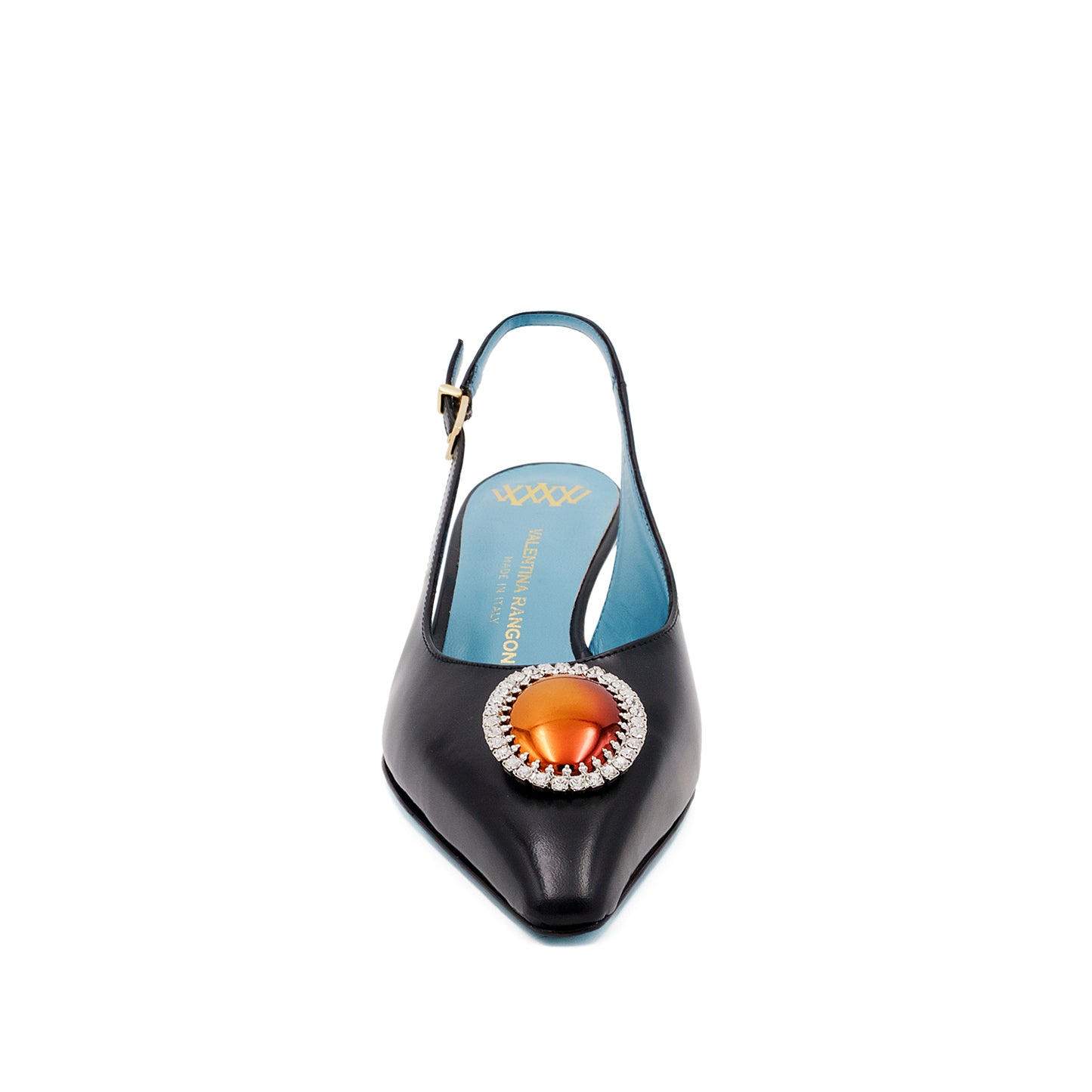 Veronika Low Heel Sling Pump
