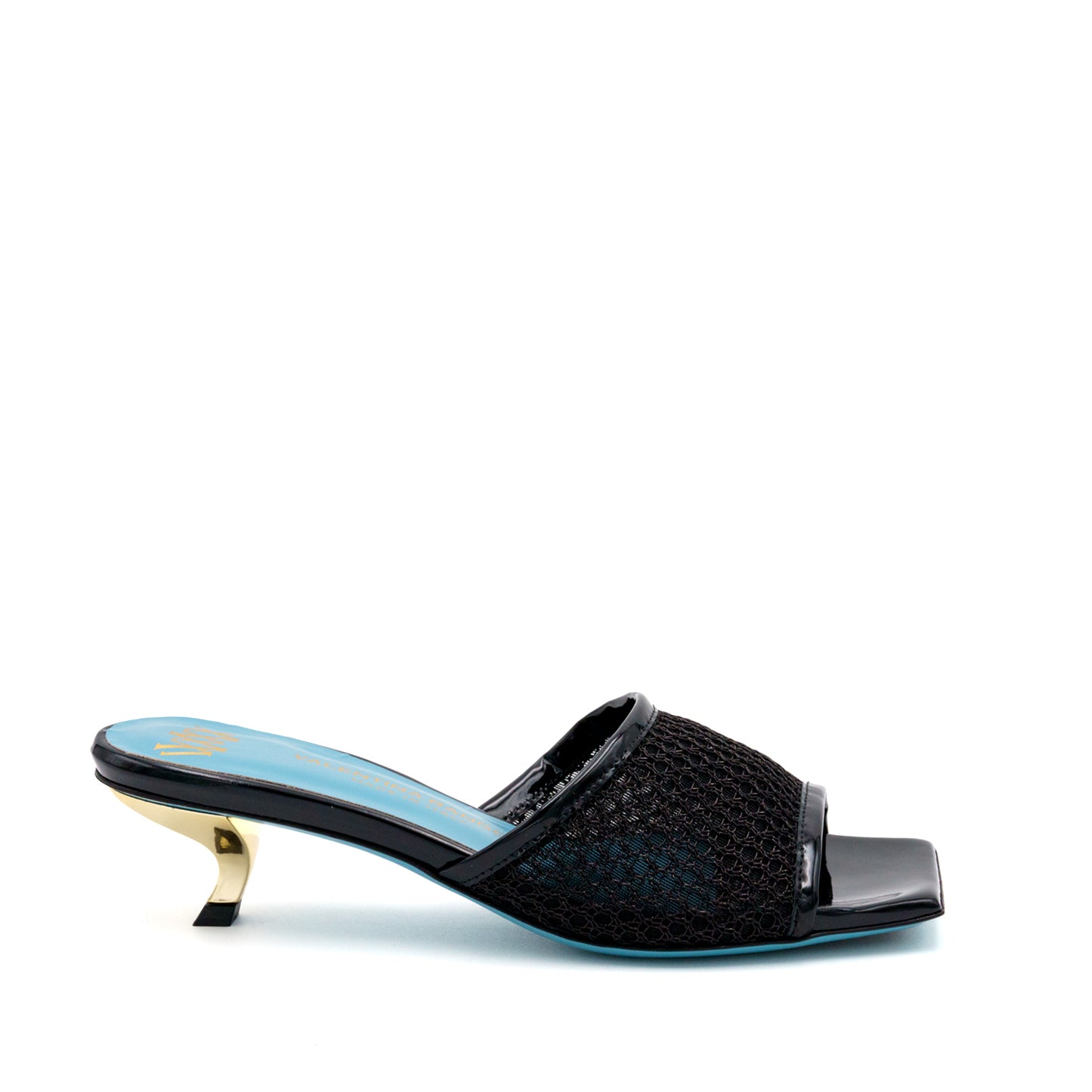 Vesta Low Heel Mesh Slide
