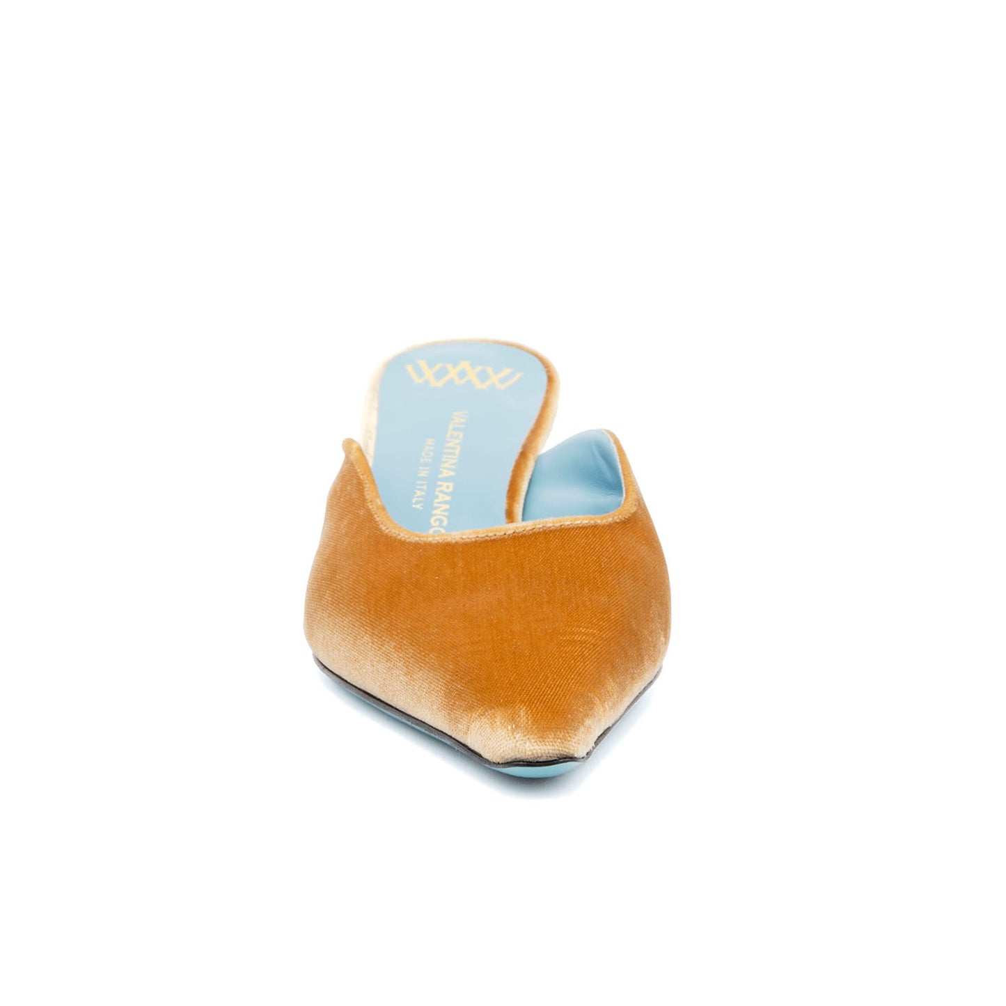 Violet Comma Heel Mule