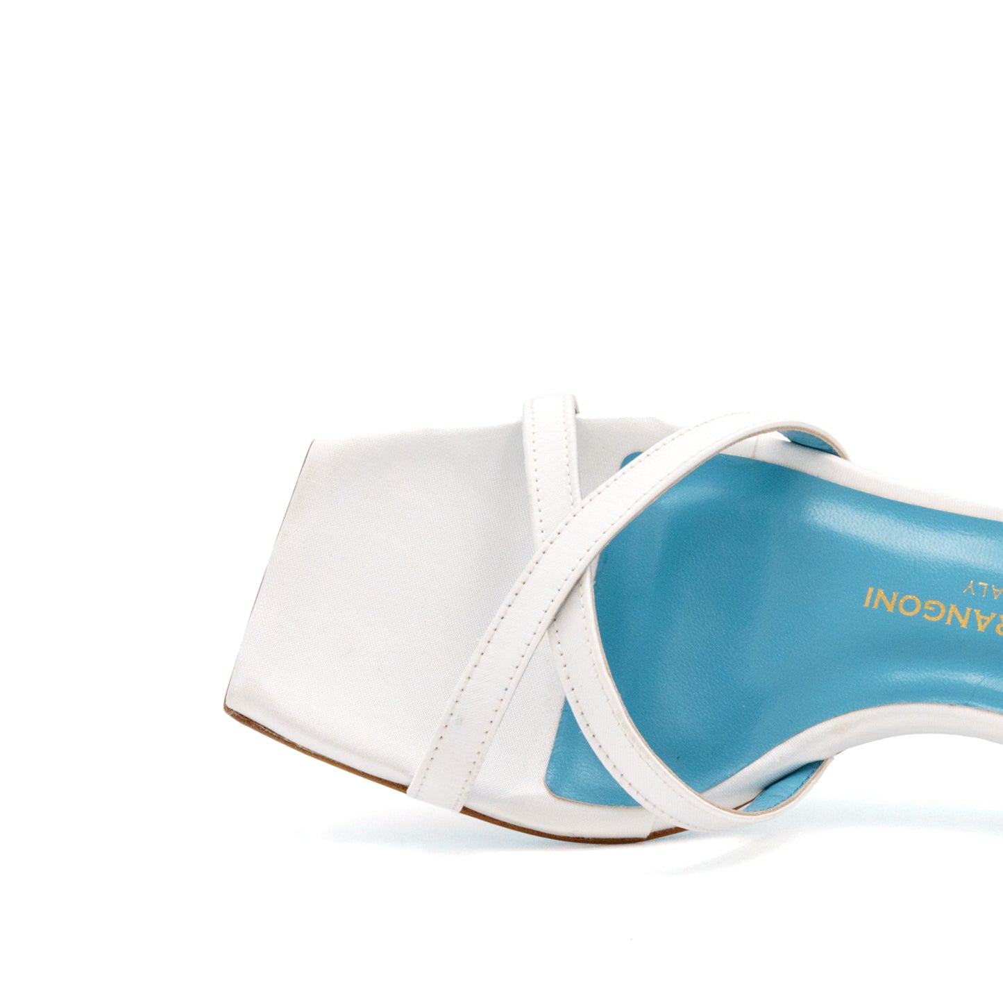 Vulcano Halter Satin Sandal