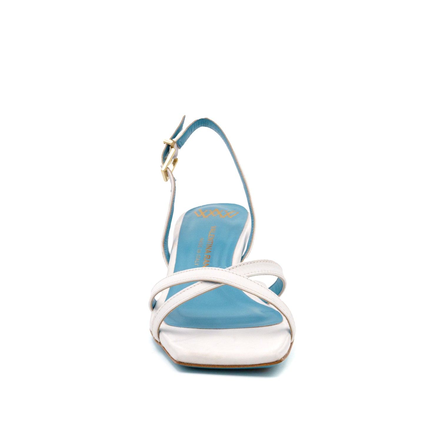 Vulcano Halter Satin Sandal