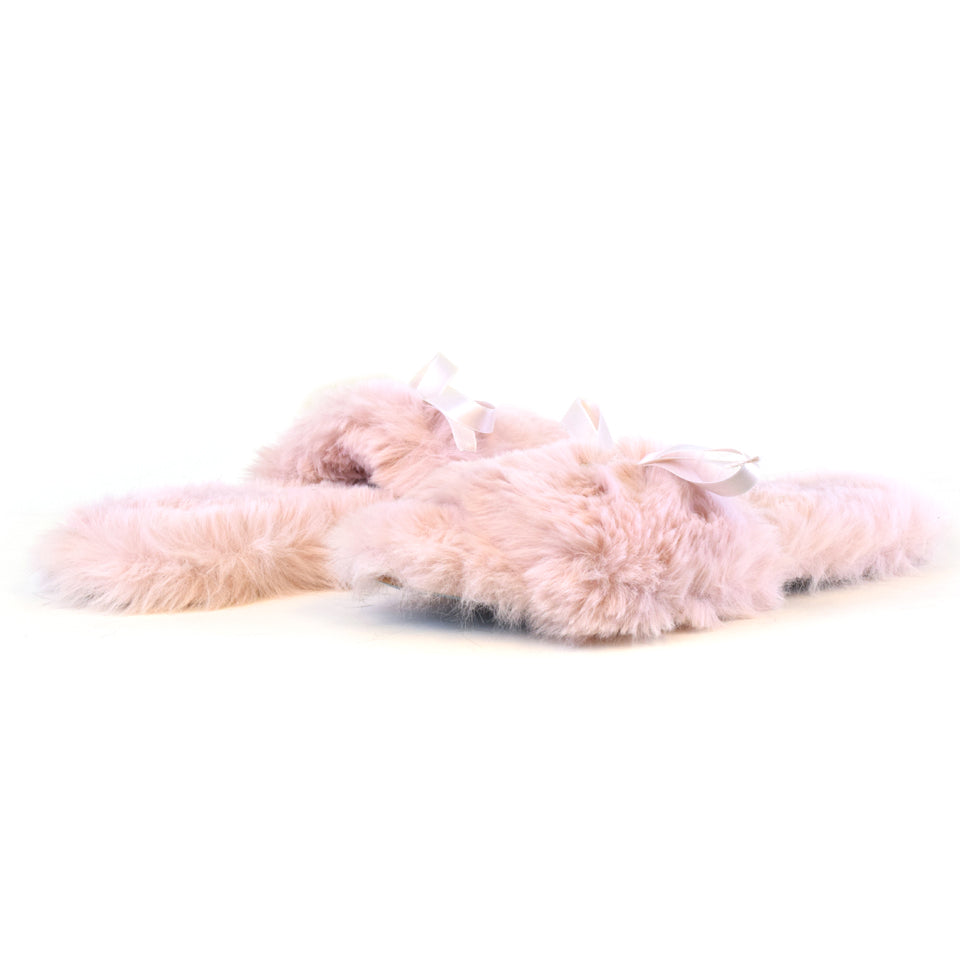 BAZAR SLIPPER in Nude Veg Feltre