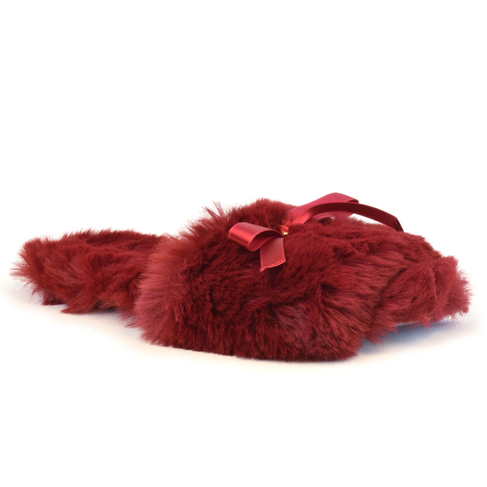BAZAR SLIPPER in Ruby Veg Feltre