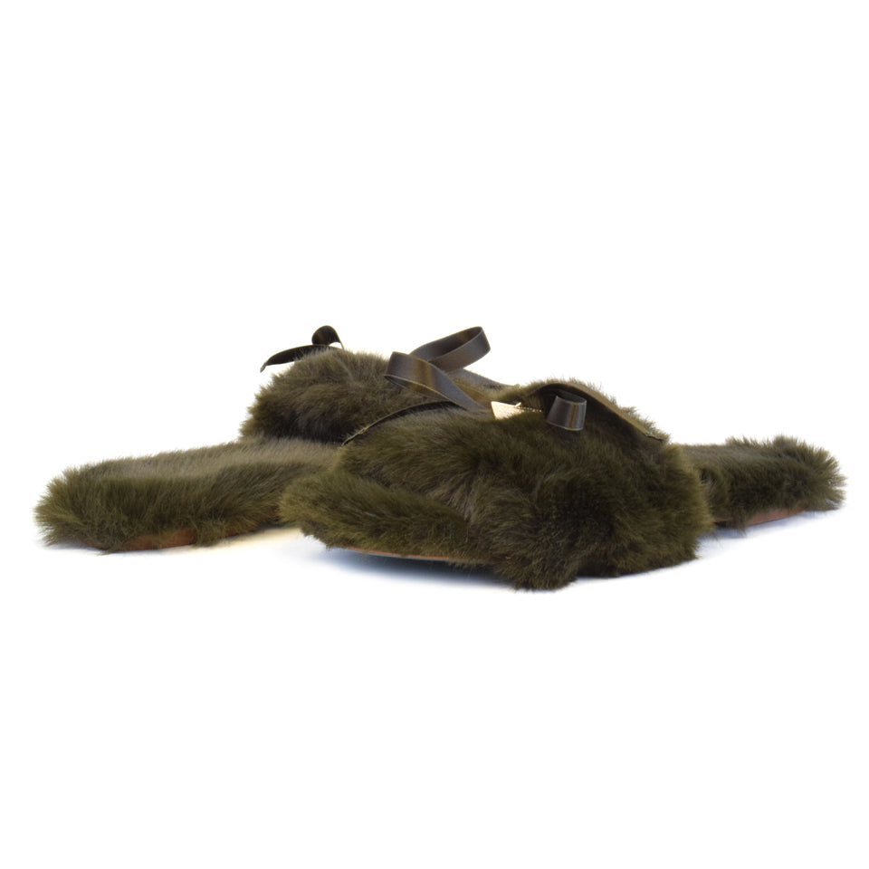 BAZAR SLIPPER in Verde Veg Feltre