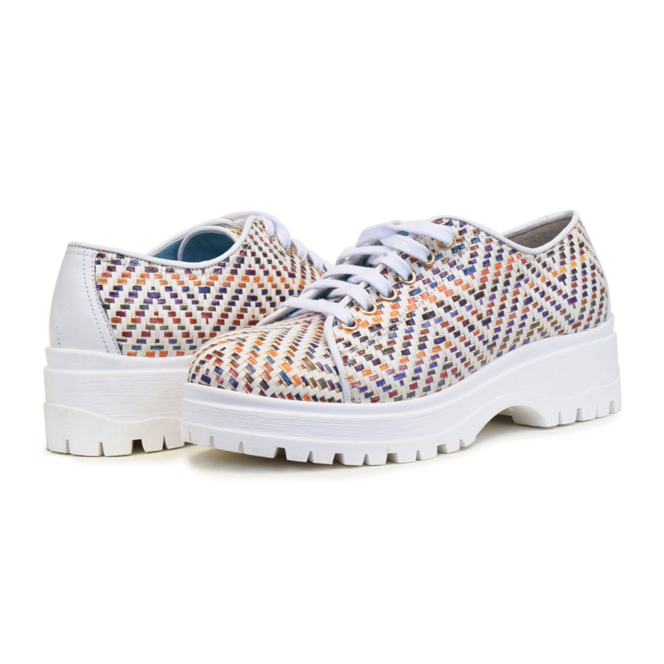 BEGONIA in Multi Kip/White Parmasoft