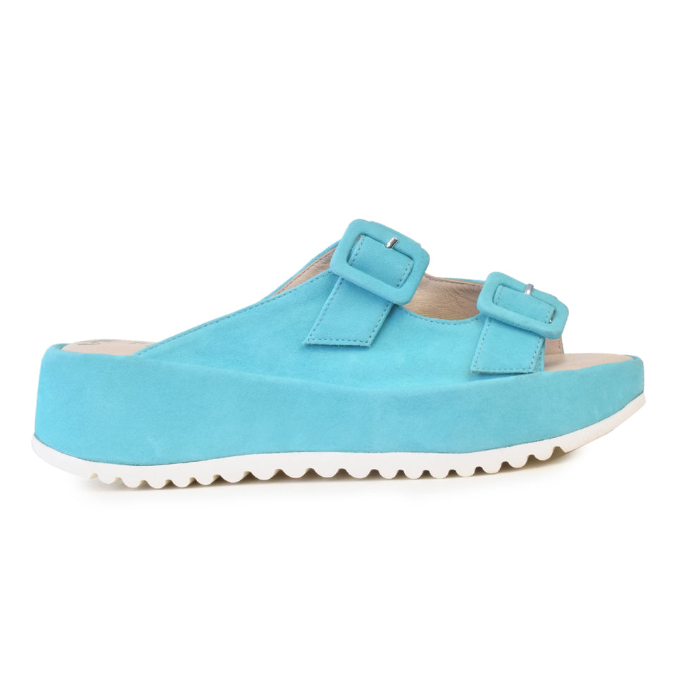 Biglia Slide in Turquoise Cashmere