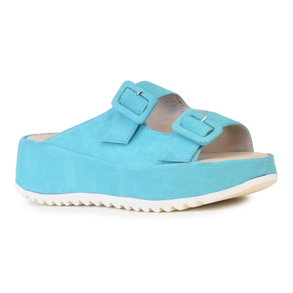 Biglia Slide in Turquoise Cashmere