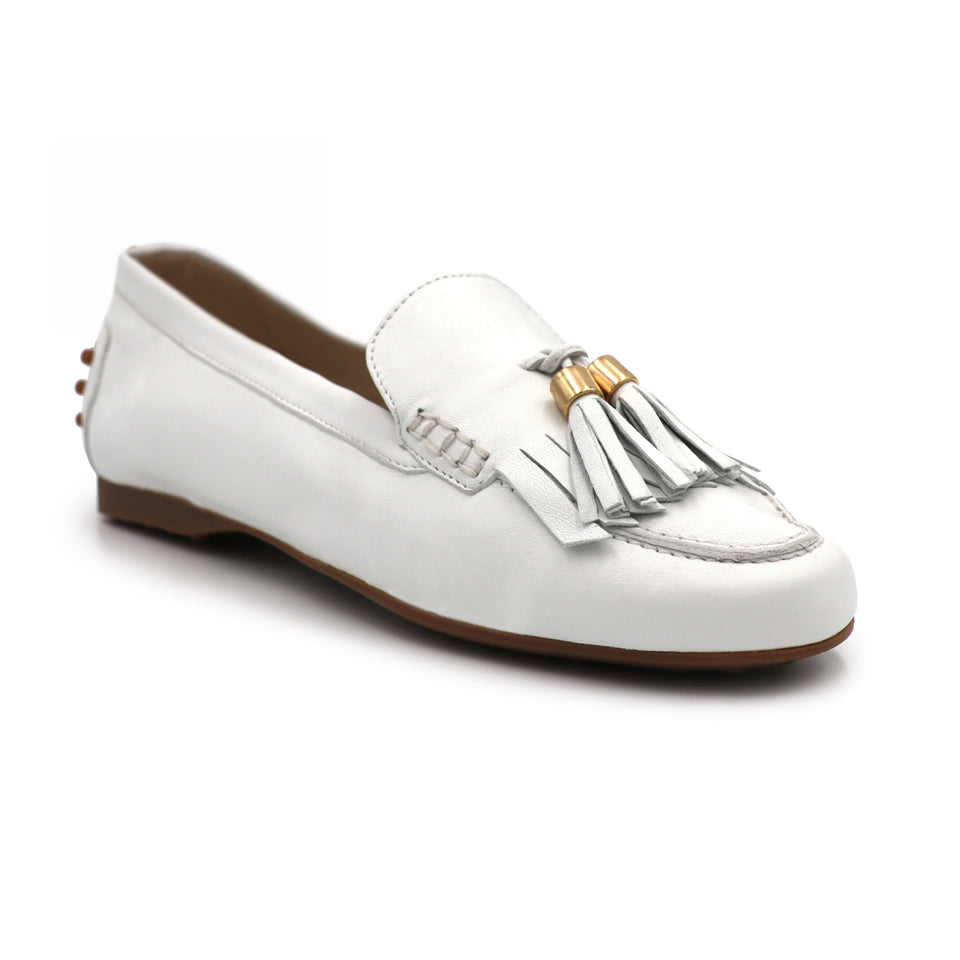 DAMIANO in White Parmasoft *SALE ITEM* ORIGINAL PRICE: $265