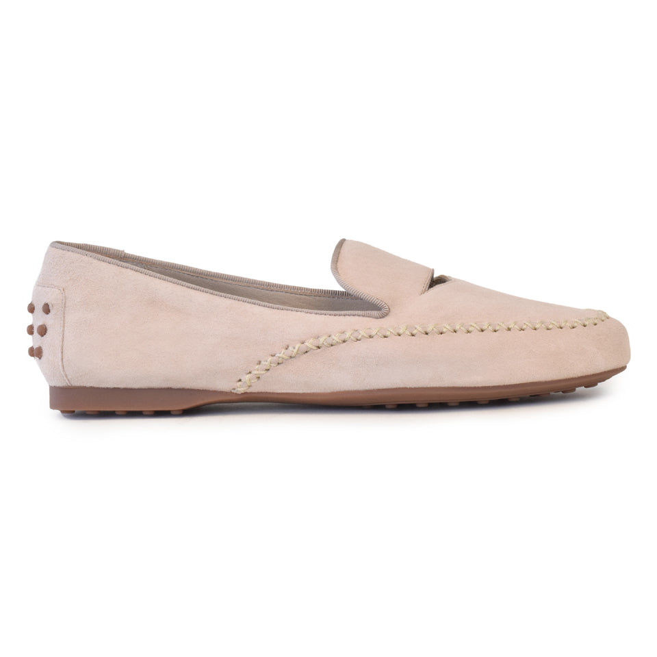David Loafer in Sand Cashmere