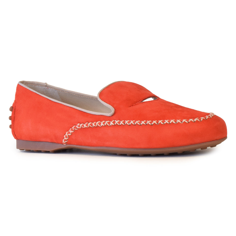 David Loafer in Tulip Cashmere