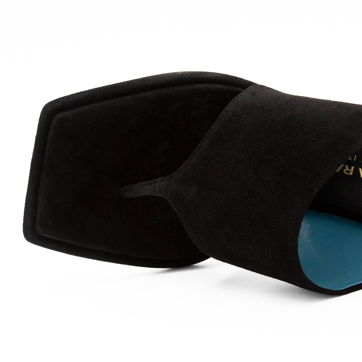 Desidero Thong Black Camoscio