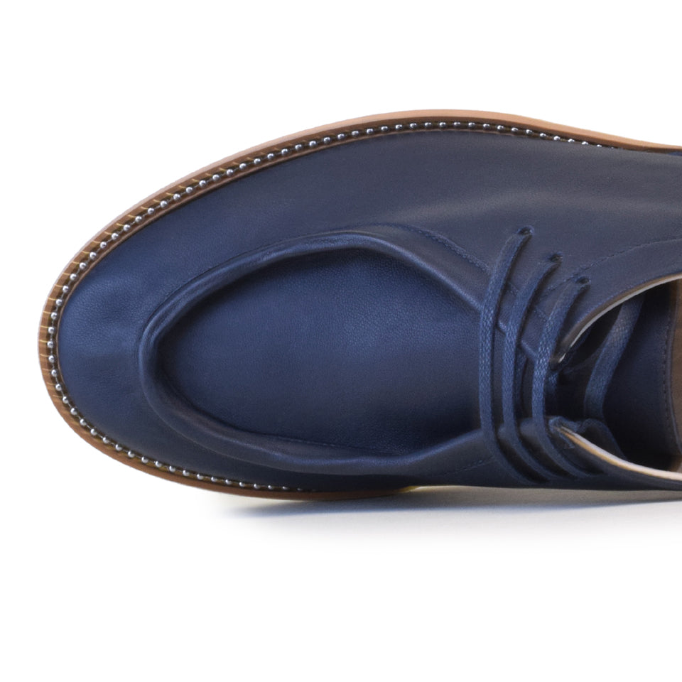 EDY in Blu Pavone Parmasoft *SALE ITEM* ORIGINAL PRICE: $275