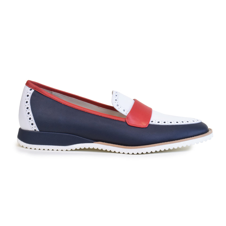 ELE in Blu/White/Rosso Parmasoft *SALE ITEM* ORIGINAL PRICE: $270