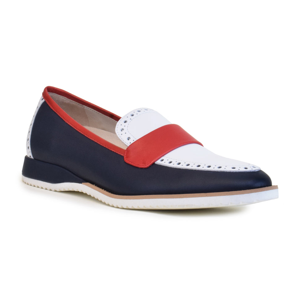 ELE in Blu/White/Rosso Parmasoft *SALE ITEM* ORIGINAL PRICE: $270