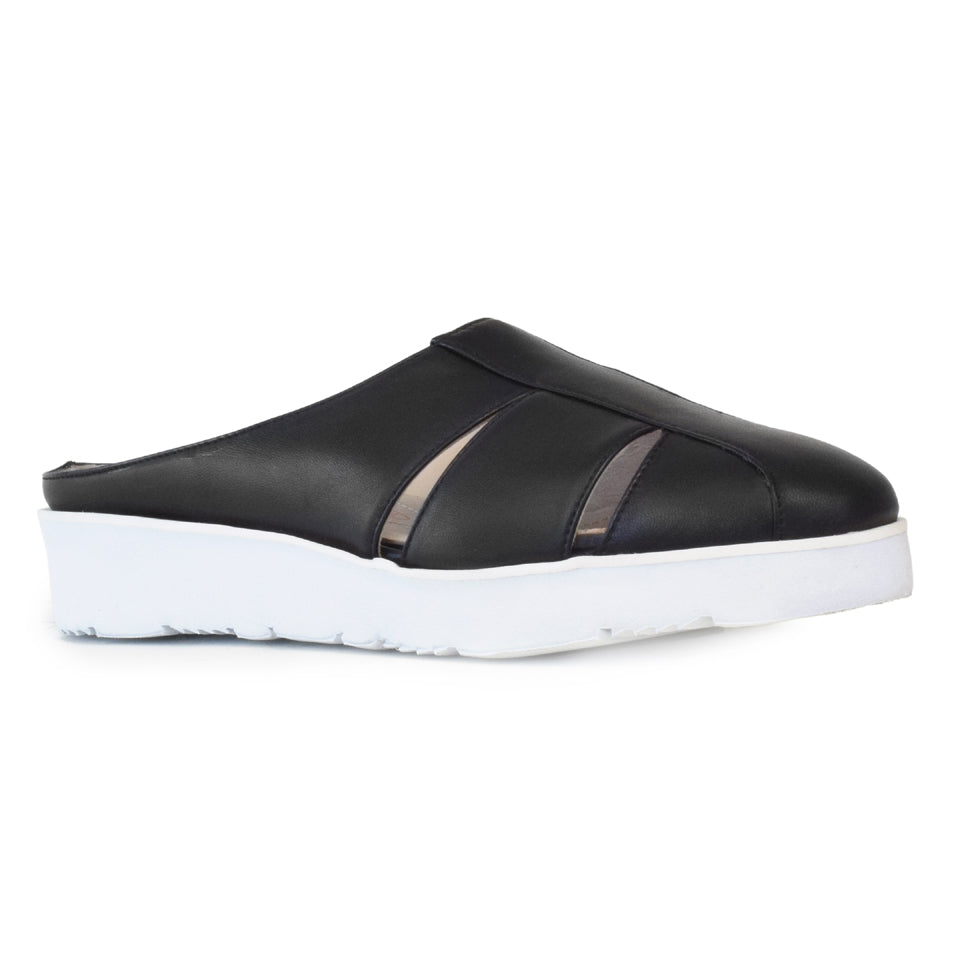 Enzino Mule in Black Parmasoft *SALE ITEM* ORIGINAL PRICE: $265