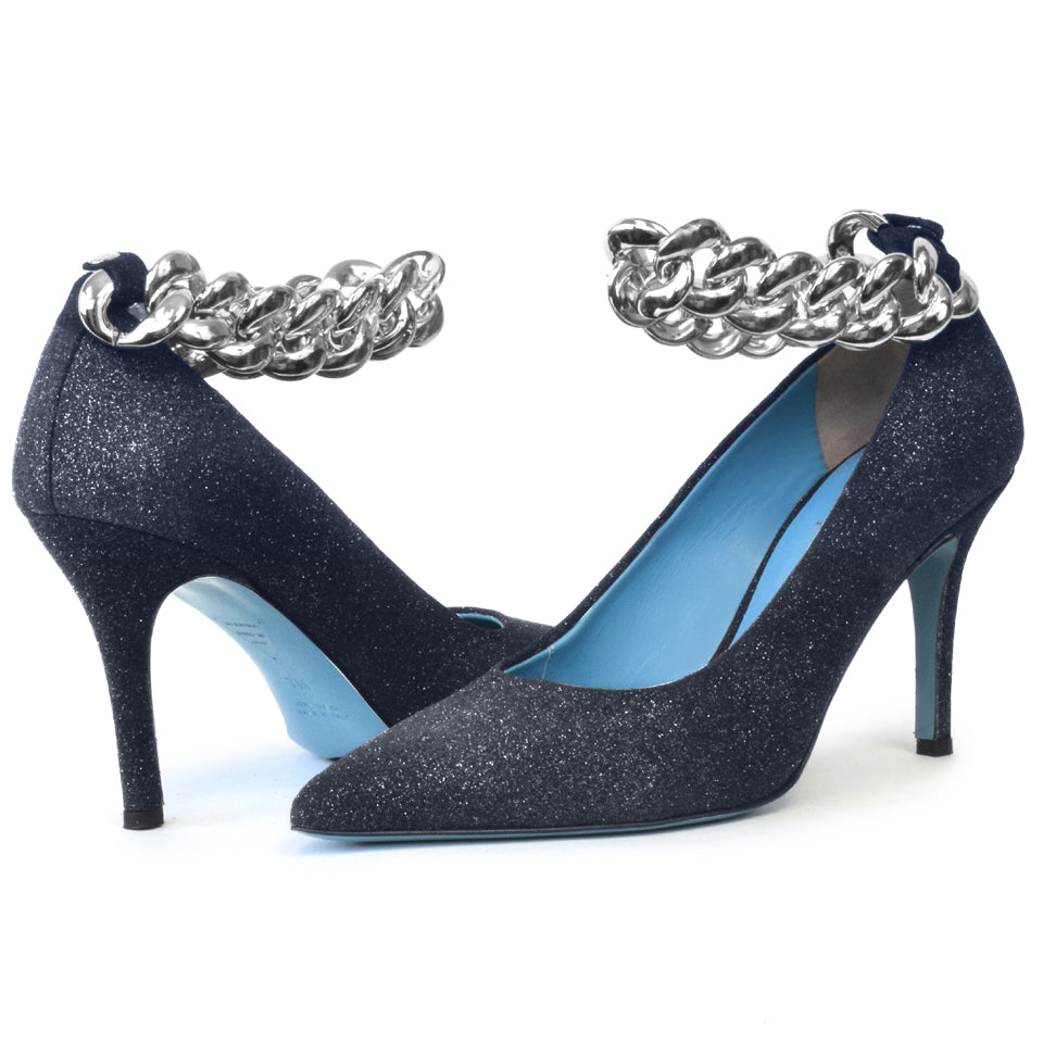 FENICE in Grey Rainbow Glitter