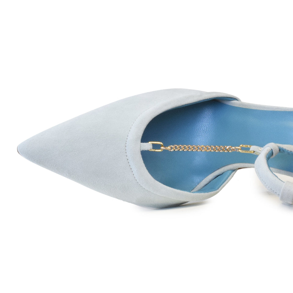 Fede T Strap in Water Cashmere
