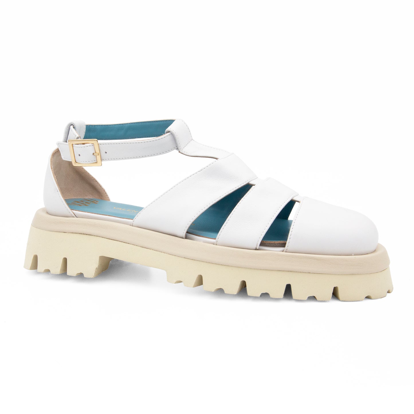 Fernanda Sndl White/Foam Parm